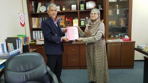 Honoring Dr. Nesrin Soliman from IUKL University